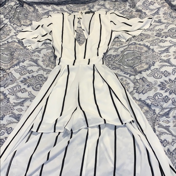 Striped Romper - Picture 1 of 2